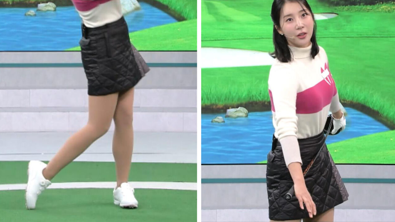 [최예지 레슨] 임팩트 때 왼 무릎 펴야하는 이유 썸네일