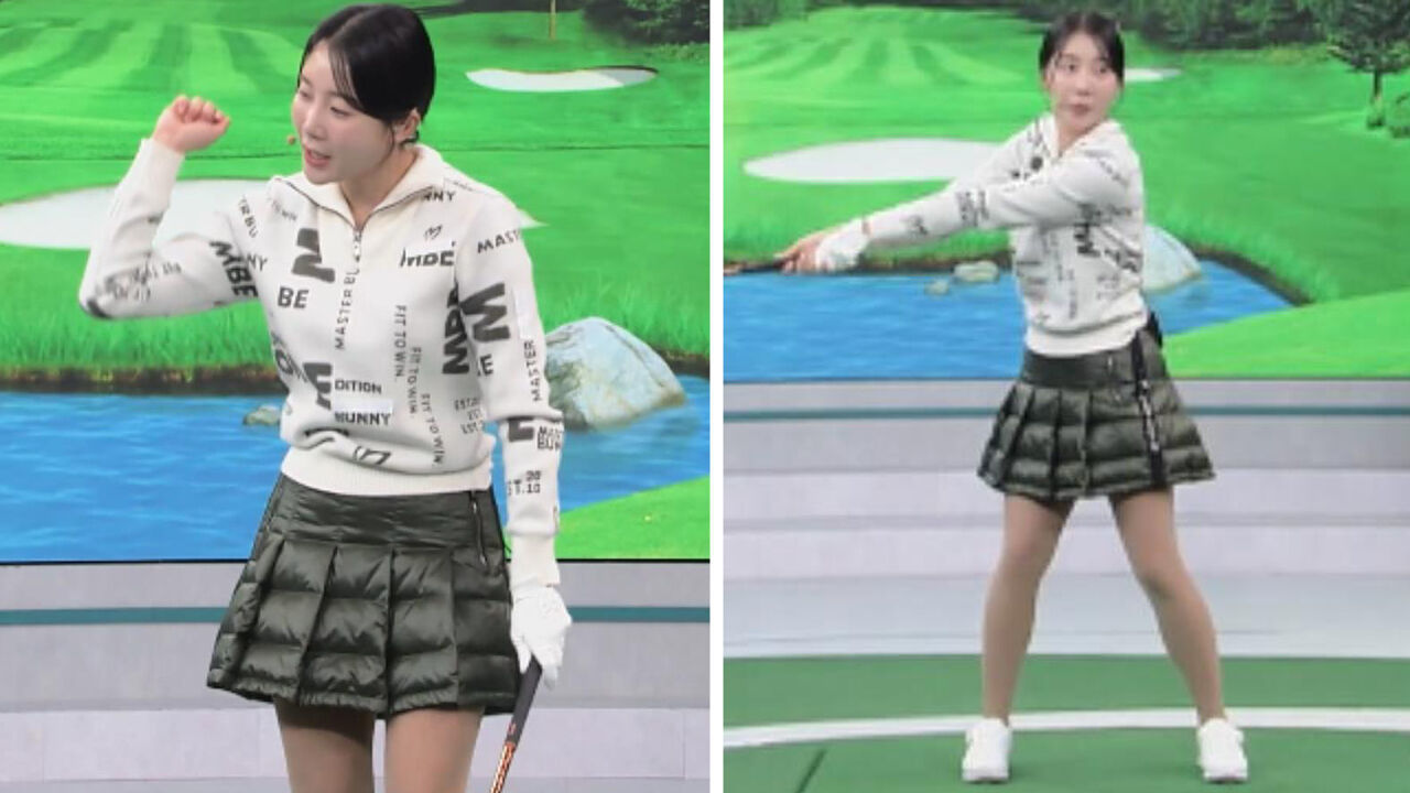 [최예지 레슨] 다운스윙 할 때 오른팔 & 손목 펴기 썸네일