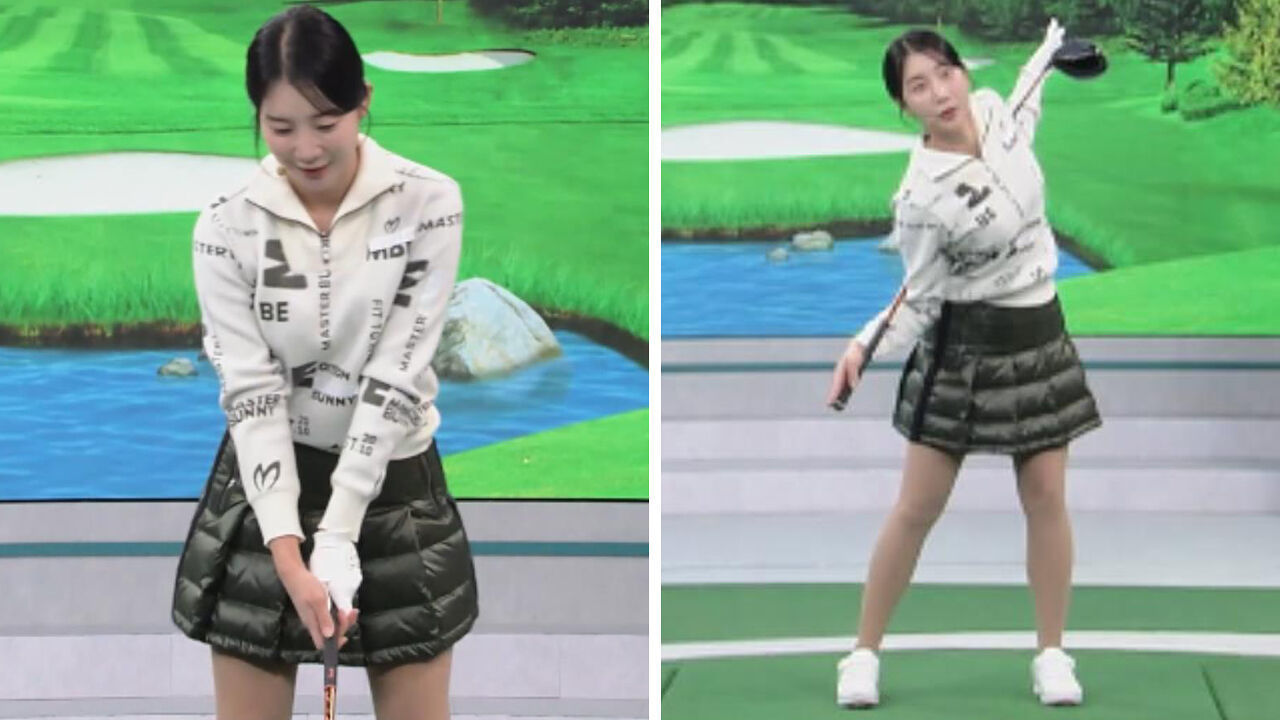 [최예지 레슨] 드라이버샷, 어드레스 할 때 어깨 내려야 하는 이유 썸네일