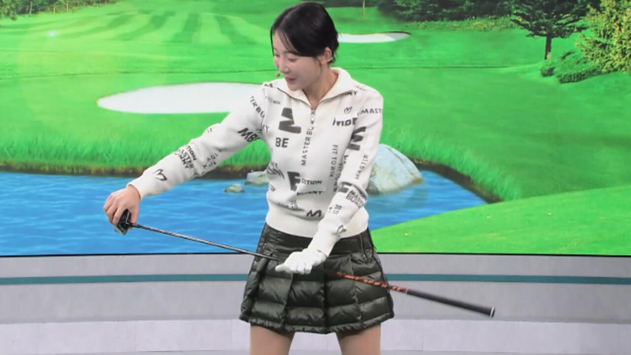 [최예지 레슨] 드라이버샷, 부메랑 슬라이스 교정하기 위한 오른 어깨 체크방법 썸네일