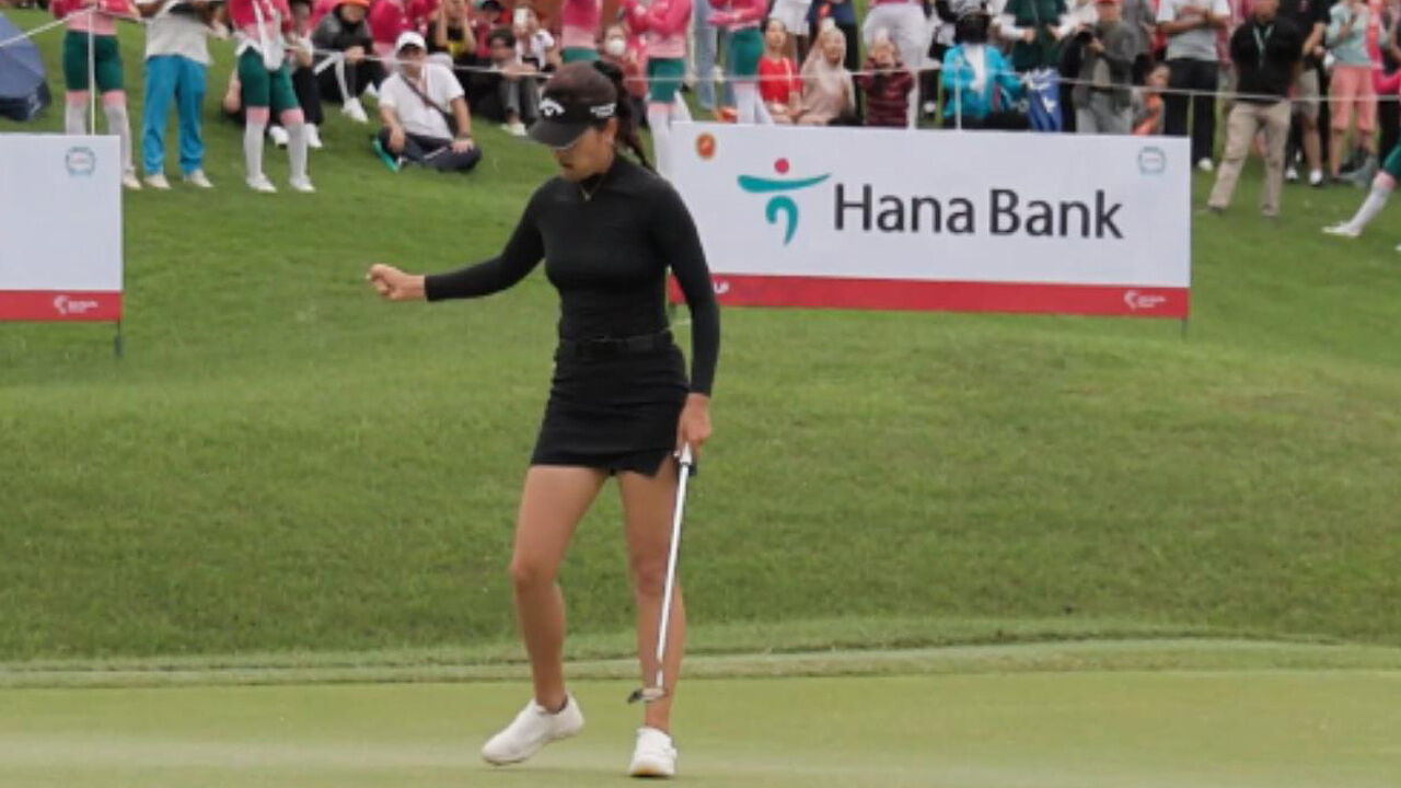 중국 여자 골프랭킹 1위 지유아이의 버디 [드림투어 인도네시아 오픈] 썸네일