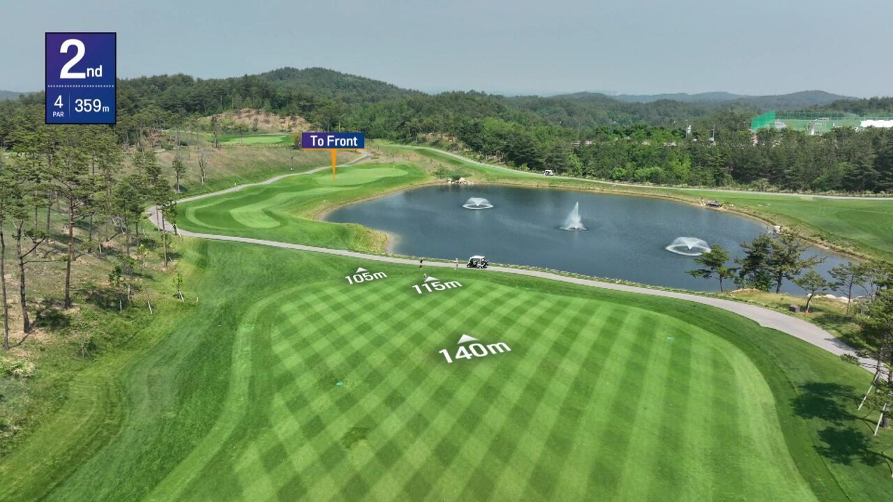 설해원 - 더레전드코스 2번홀 PAR4 359m 썸네일