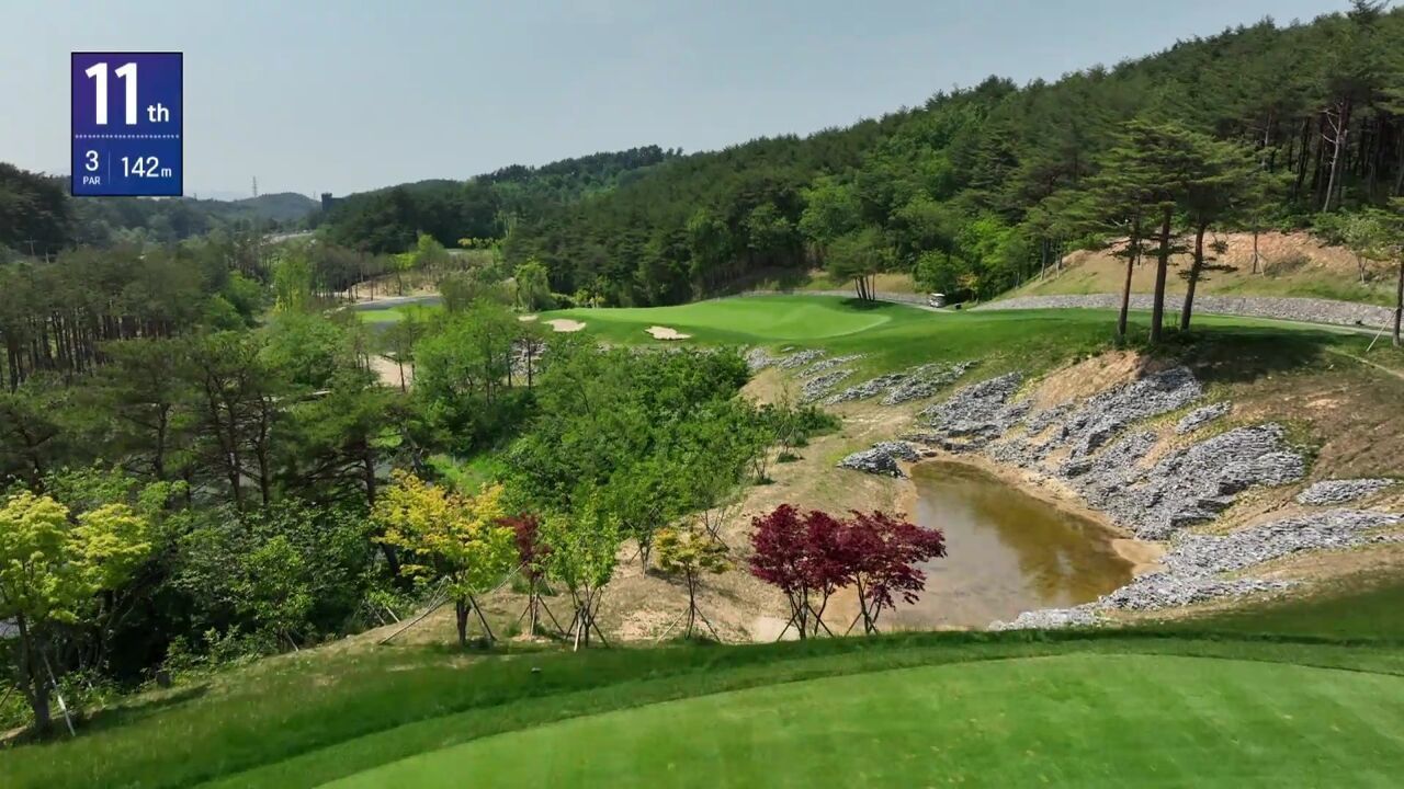 설해원 - 더레전드코스 11번홀 PAR3 142m 썸네일