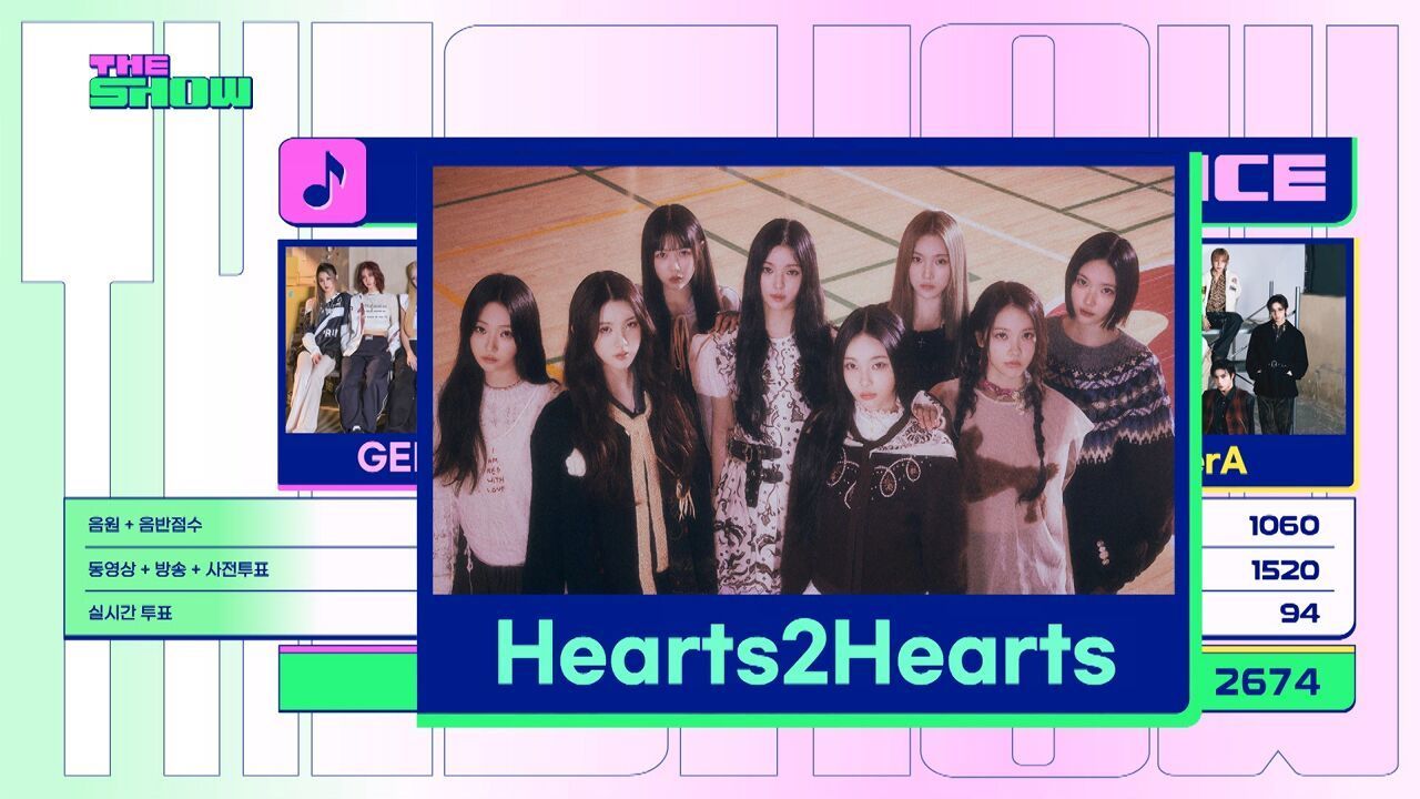 Hearts2Hearts - THE SHOW CHOICE! [THE SHOW 250311] 썸네일