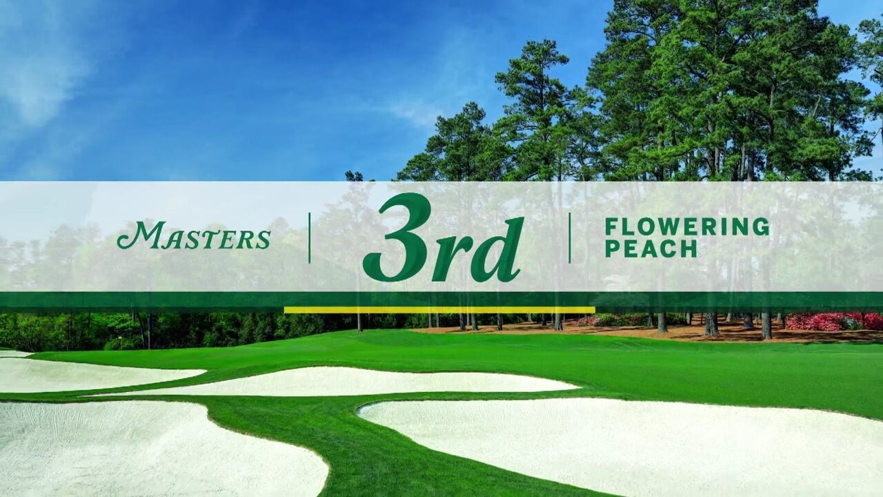 오거스타 내셔널 GC - 3번홀 Flowering Peach / PAR4 #마스터스 썸네일