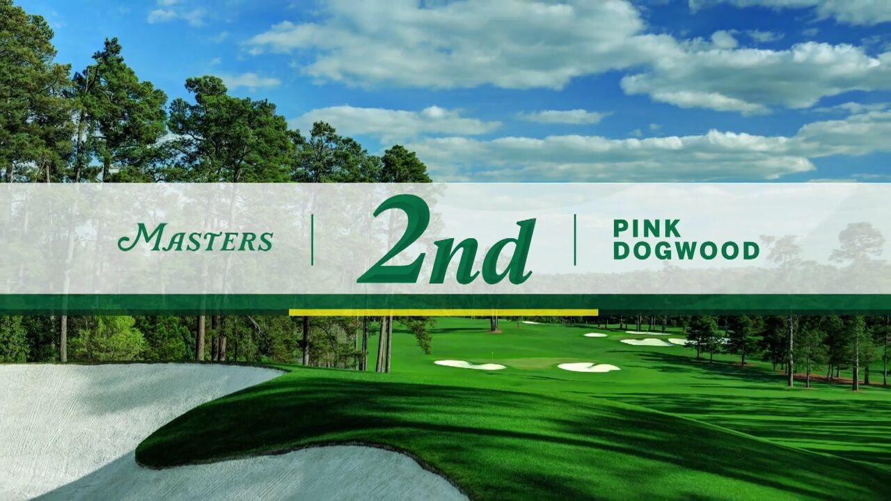 오거스타내셔널 GC - 2번홀 Pink Dogwood / PAR5 #마스터스 썸네일
