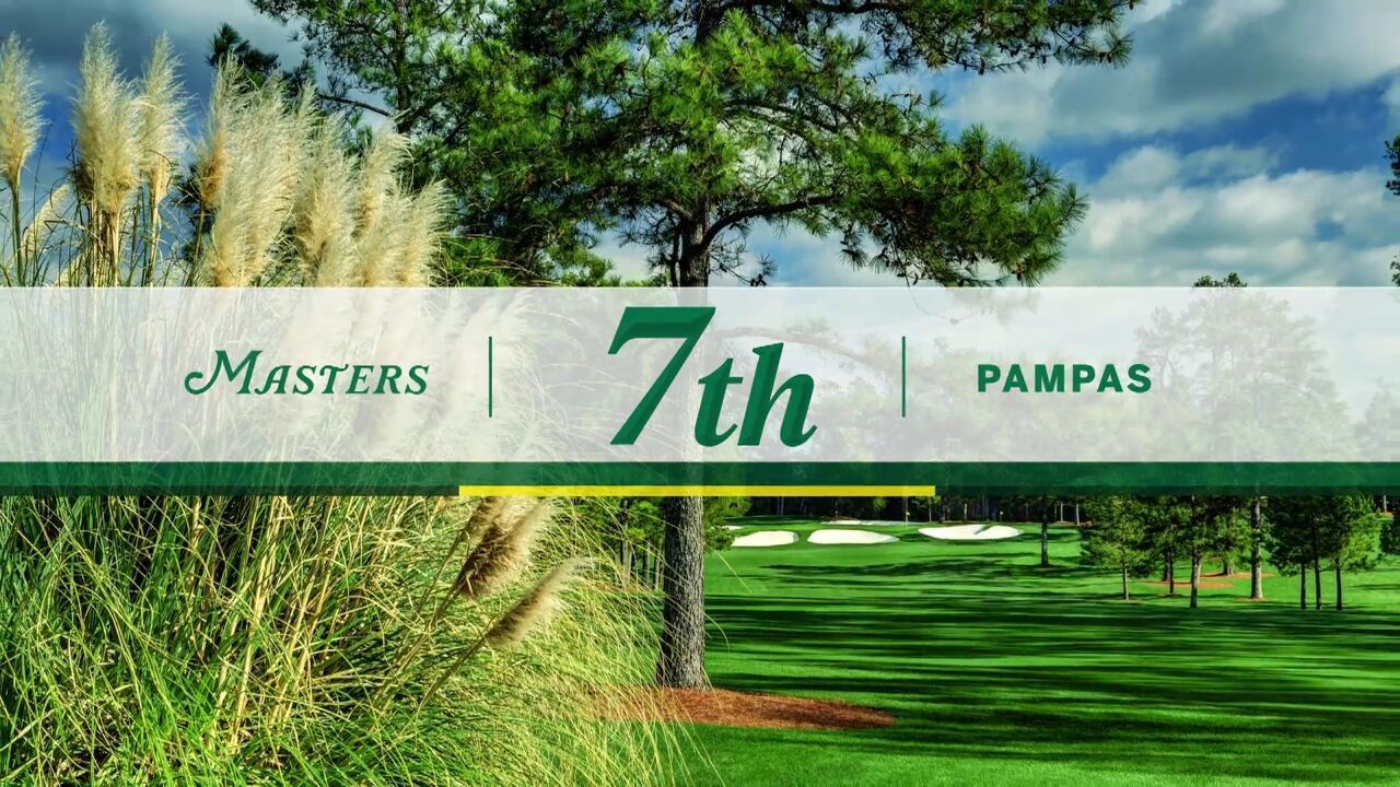 오거스타 내셔널 GC - 7번홀 Pampas / PAR4 #마스터스 썸네일