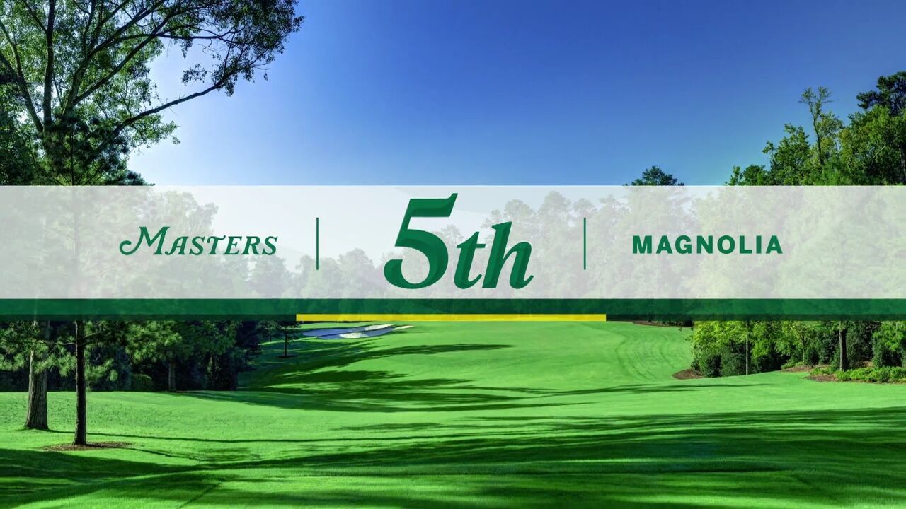 오거스타 내셔널 GC - 5번홀 Magnolia / PAR4 #마스터스 썸네일