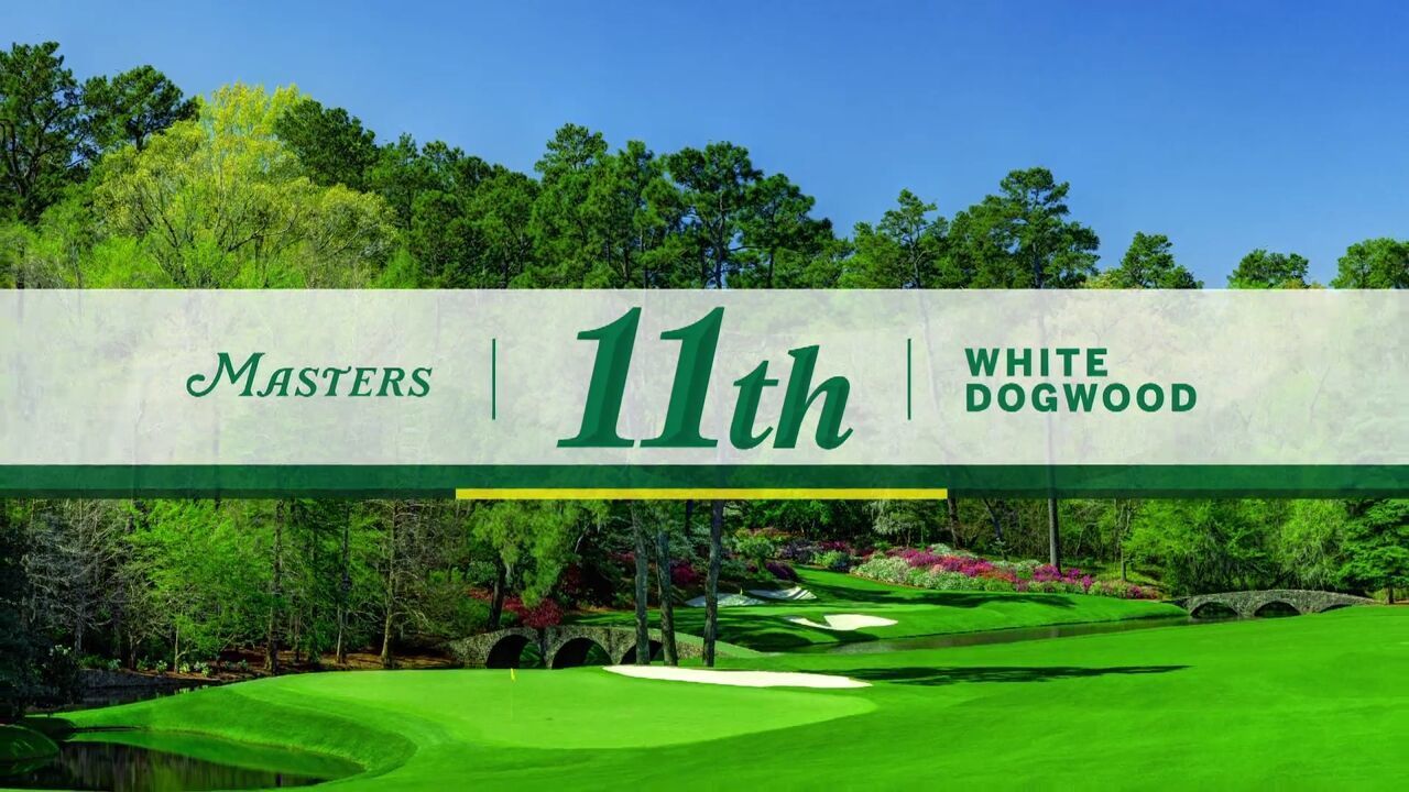 오거스타 내셔널 GC - 11번홀 White Dogwood / PAR4 #마스터스 #아멘코너 썸네일
