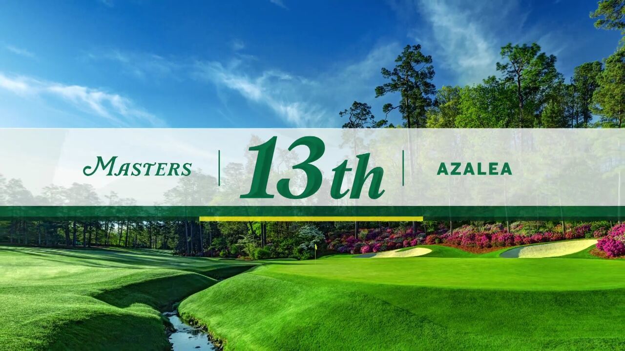 오거스타 내셔널 GC - 13번홀 Azalea / PAR5 #마스터스 #아멘코너 썸네일