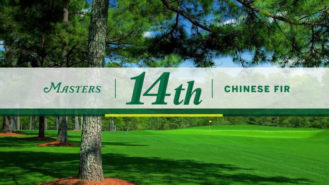 오거스타 내셔널 GC - 14번홀 Chinese Fir / PAR4 #마스터스 썸네일