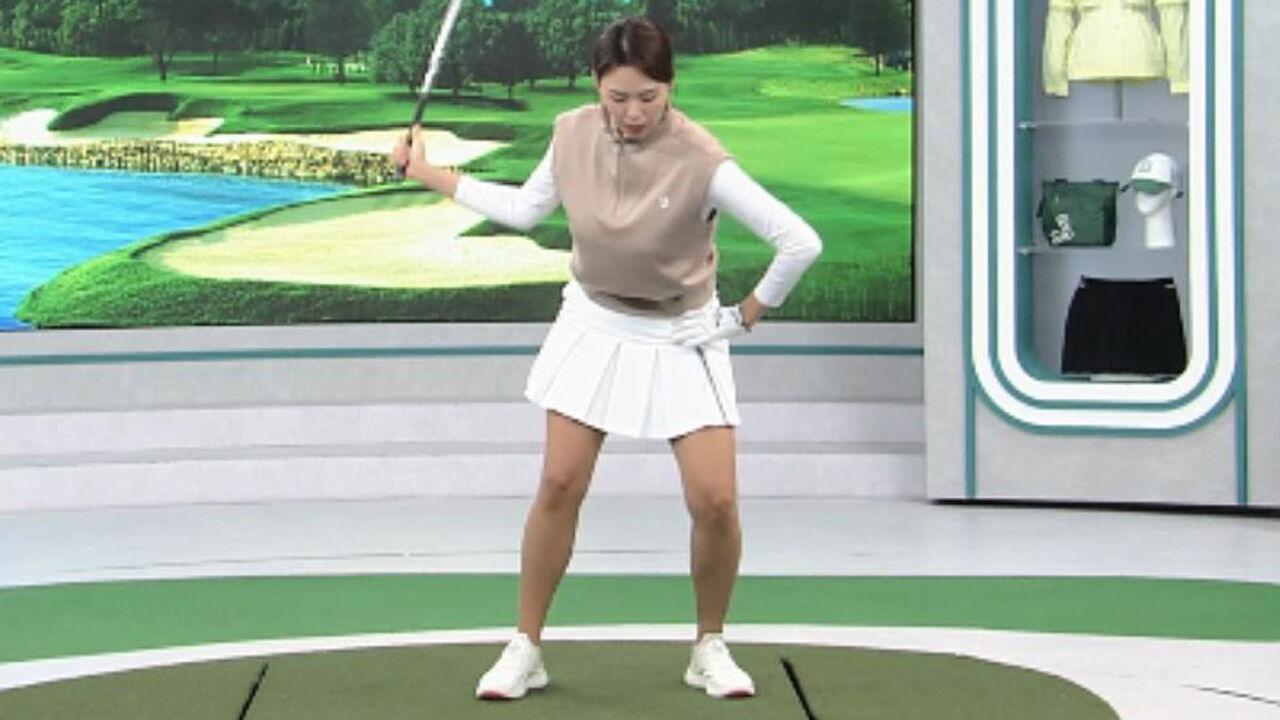 [전지선 레슨] 좋은 아이언샷 디보트를 만들기 위한 체중이동 썸네일