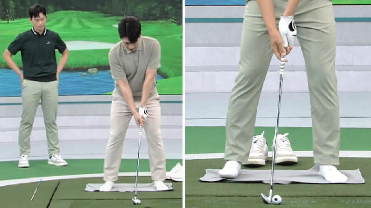 [이시우 레슨] 올바른 임팩트를 위한 발바닥 중심 잡기 with 한형구 아나운서 썸네일