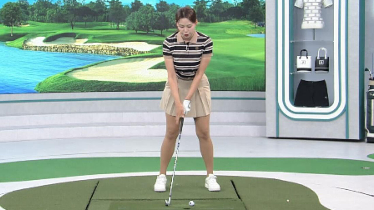 [전지선 레슨] 헤드 낮게 다니는 연습 방법 썸네일