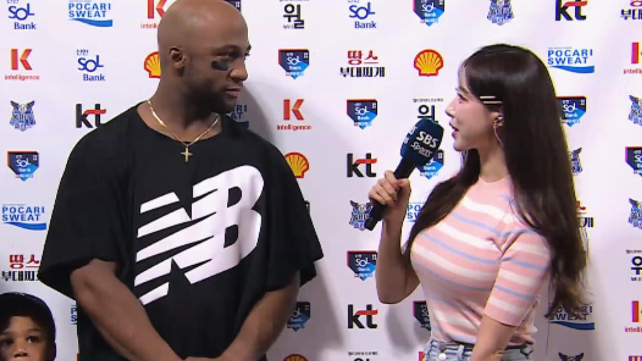 외국인 통산 최다 홈런 신기록 로하스 인터뷰 [베이스볼S]