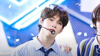 [페이스캠] 아홉 제이엘 '파랑 학교, 초록 잔디, 빨간 운동화' (AHOF JL 'The Universe' FaceCam) @SBS Inkigayo 25081