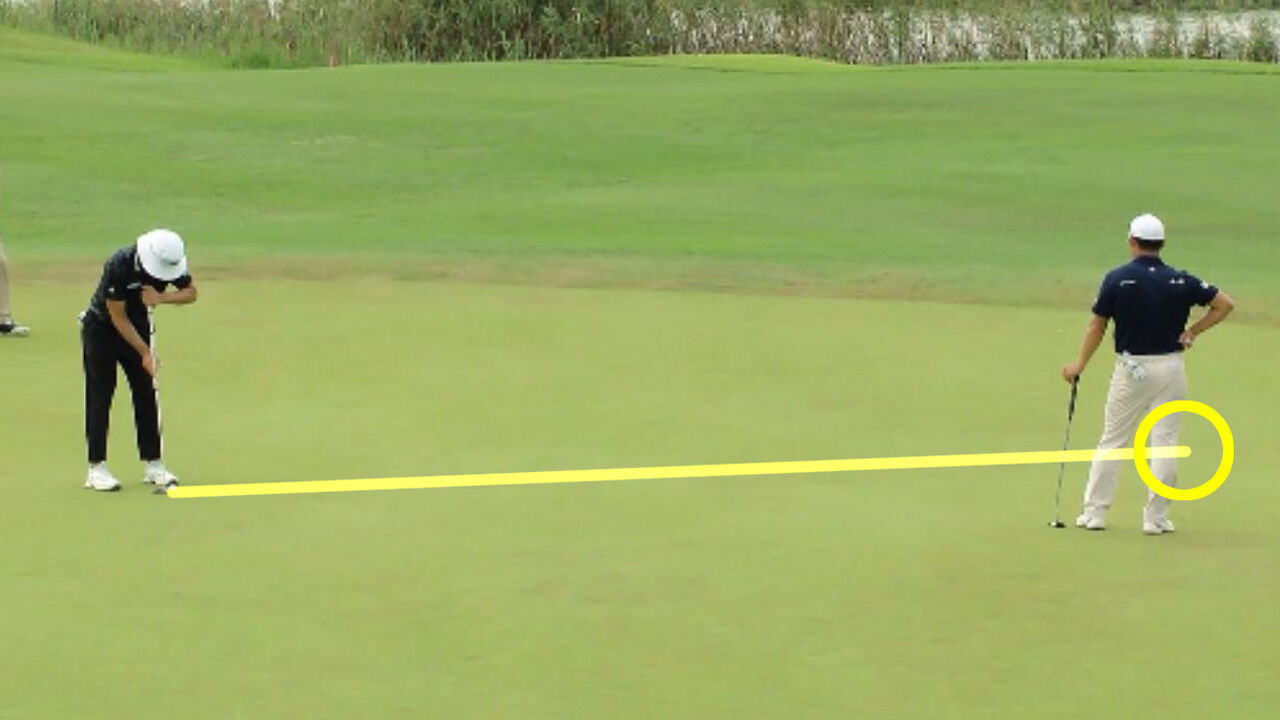 선두 문도엽에게 엄청난 압박을 가하는 최진호 [파운더스컵 FR]