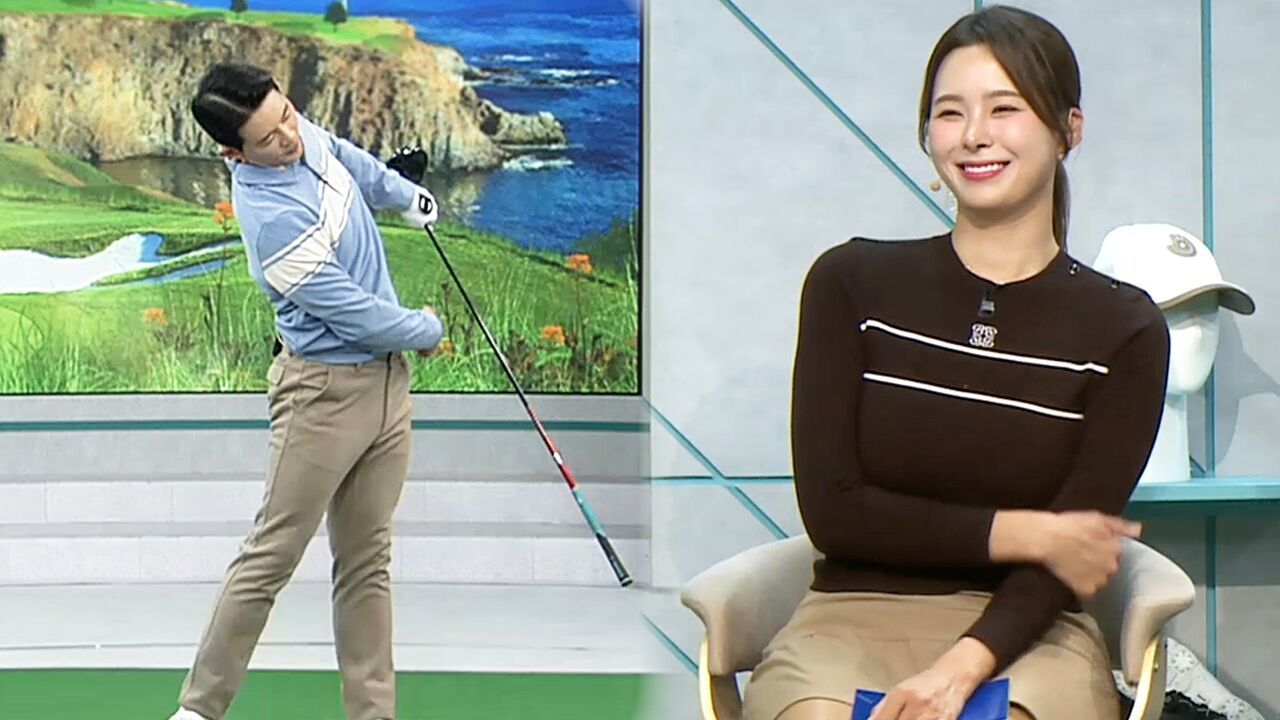 [김형주 레슨] 골반 U자를 만들어 다운 스윙 시 올려 치는 연습하기 썸네일