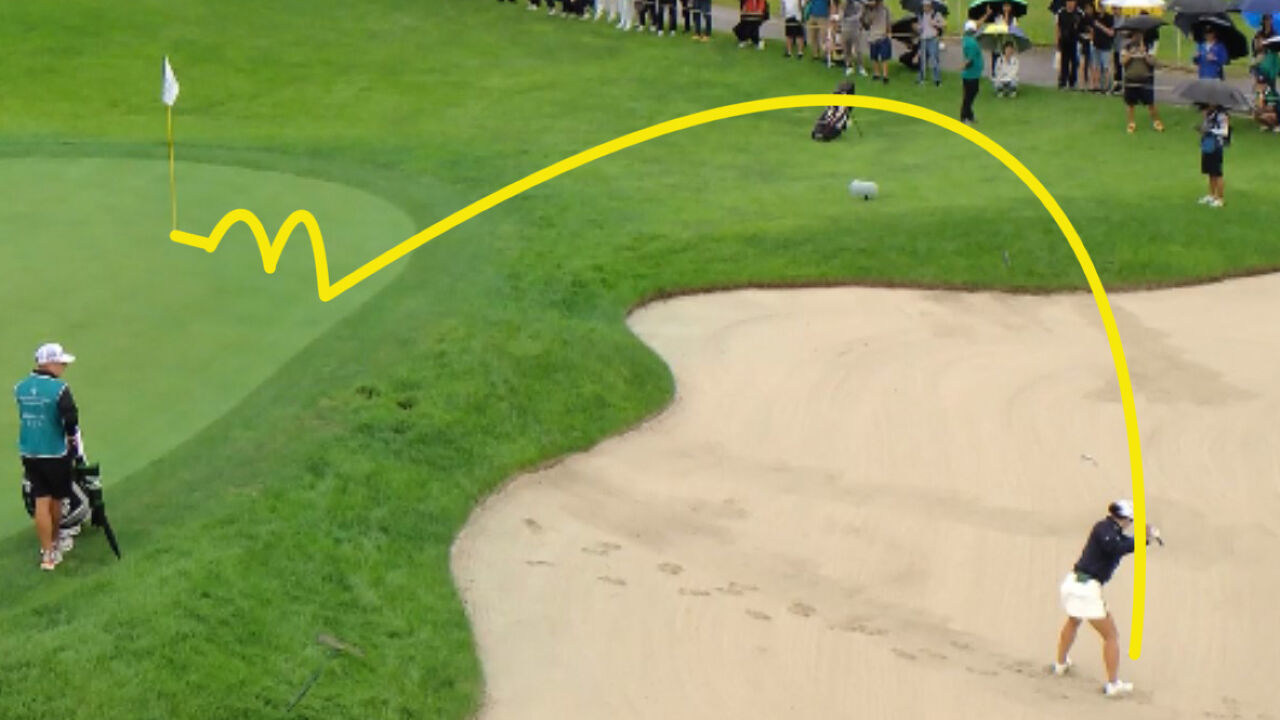 믿을 수 없습니다! 위기를 한방의 벙커샷으로 극복하는 이민지 [하나금융그룹 2R] 썸네일