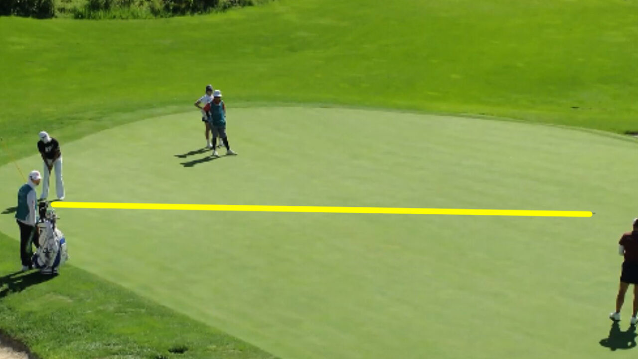 모두가 환호합니다! 곧장 홀로 향하는 성유진의 버디 퍼팅 [하나금융그룹 FR] 썸네일