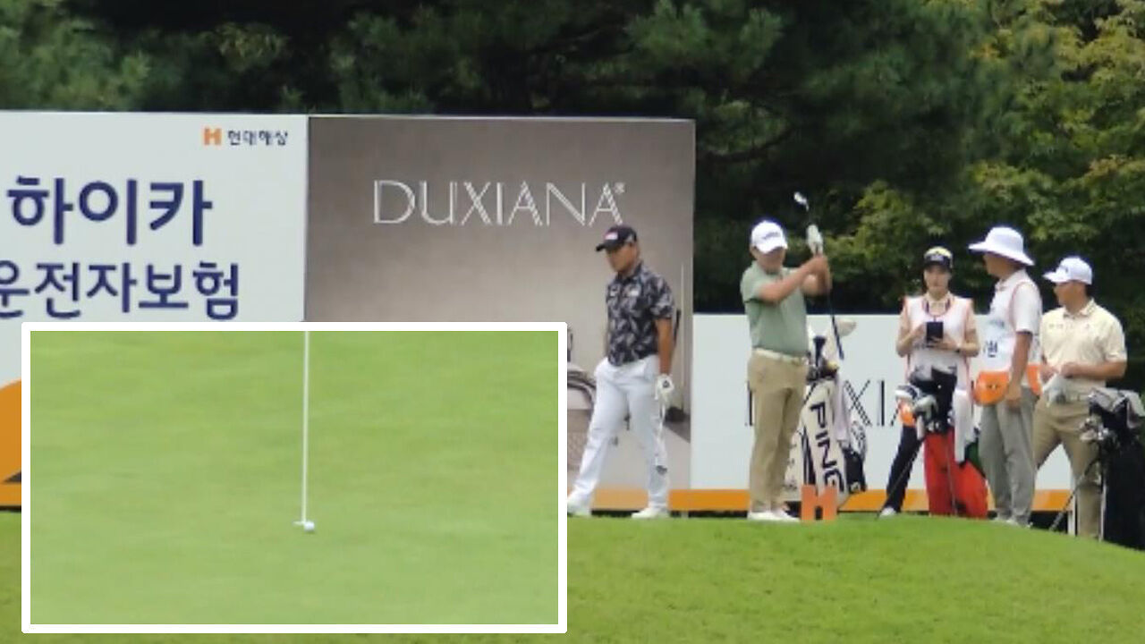 내친김에 홀인원까지? 제대로 날이 선 김우현 [현대해상 3R] 썸네일