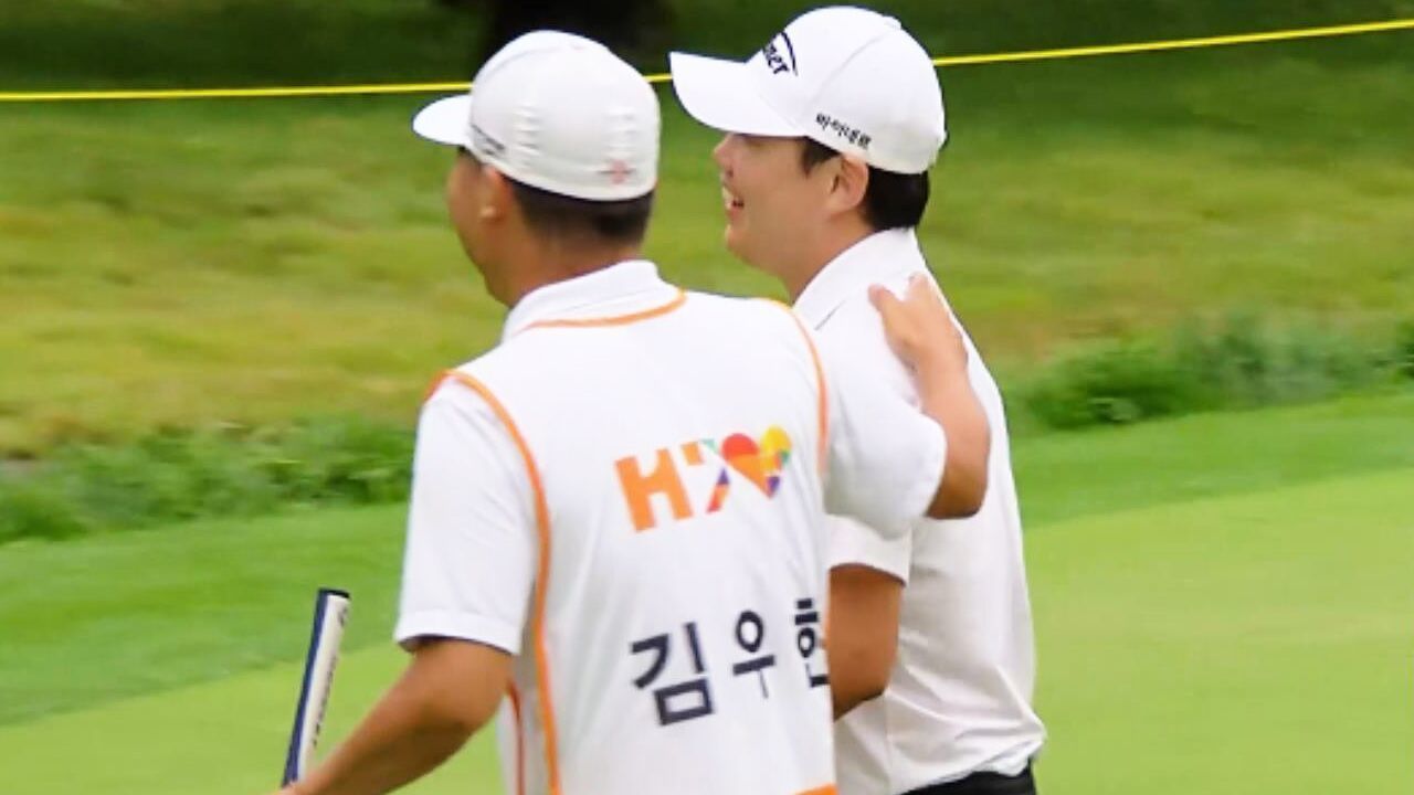 한바퀴 빙글! 어려운 홀에서 빅 세이브한 김우현 [현대해상 FR] 썸네일