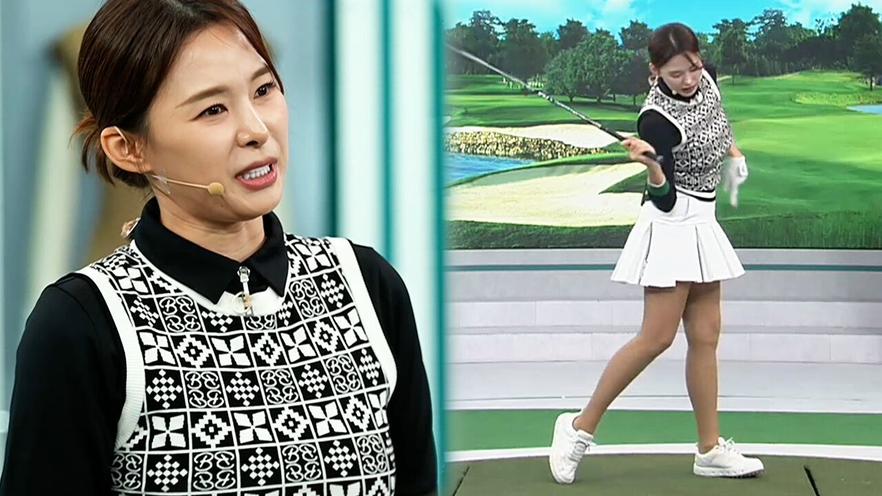 [전지선 레슨] 하체를 먼저 목표 방향으로 틀어 드라이버 쉽게 휘두르기 썸네일