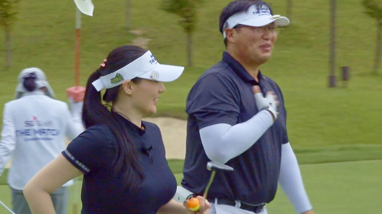 과감한 퍼팅! 한번 더 앞서가는 김일석- 서해리 프로 [일석이조 vs 정정당당] 썸네일