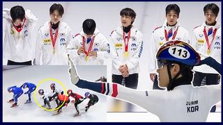 누구도 예상 못한 추월, 대한민국에겐 당연한 것! 짜릿한 순간 다시 보기 [월드투어 1차 남자 계주 결승]