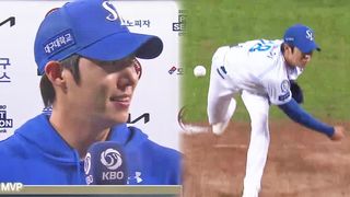 승리 투수 원태인, “태인이가 해냈다“ 꿈인지 모를 정도로 좋은 기분 [베이스볼S]