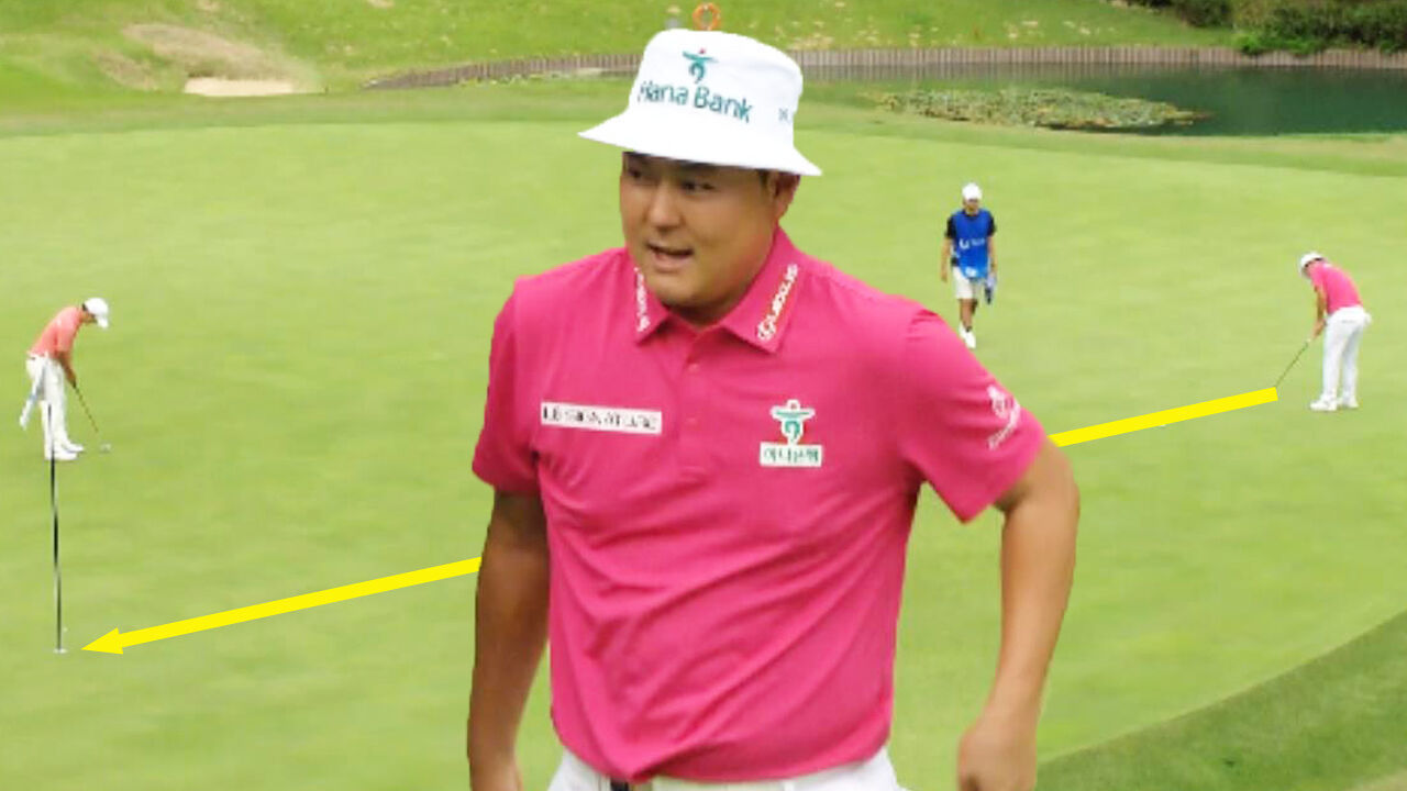 상당히 먼거리, 함정우의 두번째 버디! [더채리티클래식 2R] 썸네일