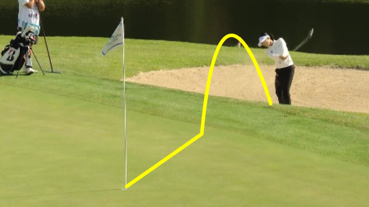 '벙커에서도 흔들림 없다!' 이재윤의 멋진 버디 성공 [상상인 · 한경 FR]