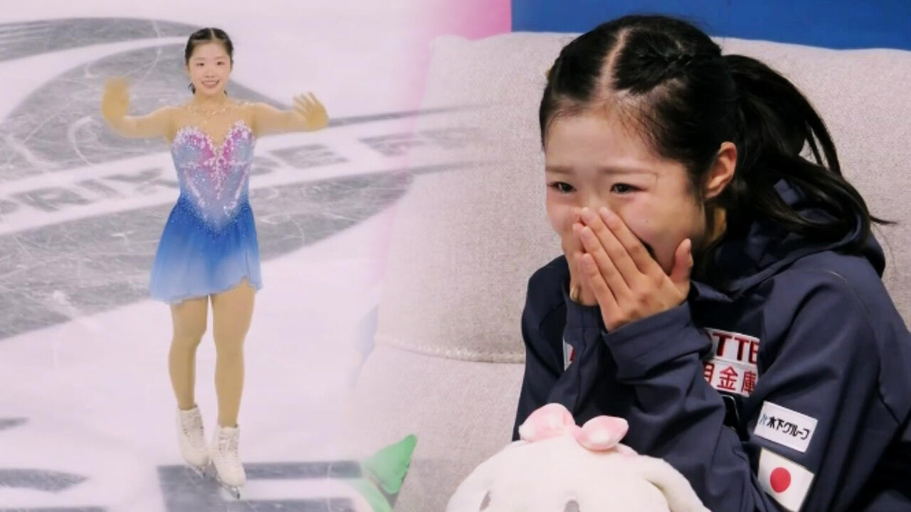 '시니어 데뷔전 금메달' 눈물 펑펑 흘리는 나카이 아미 [그랑프리 1차 여자 프리] 썸네일