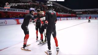 빈틈이 없다! 올림픽에서도 강력한 경쟁 상대, 캐나다의 금메달 [월드투어 2차 남자 계주 결승]