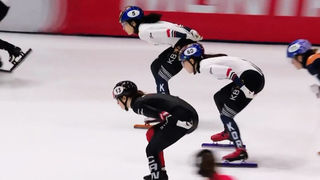 틈을 파고든 레이스! 결승 진출하는 최민정 [월드투어 2차 여자 1500m 준결승]