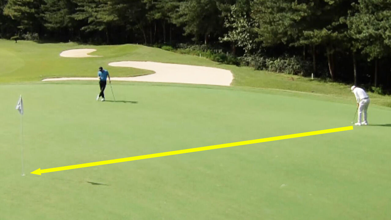 리 하오통의 장거리 버디 퍼팅, 월드 투어 통산 4승의 위엄 [제네시스 1R]