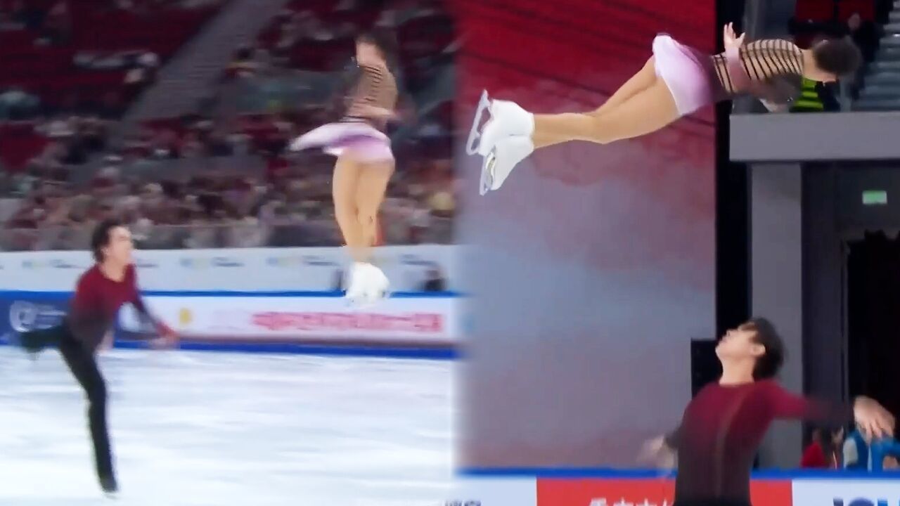 고난이도 기술을 선보인 자쉬안 장-이항 황의 무대 [그랑프리 2차 페어 쇼트]