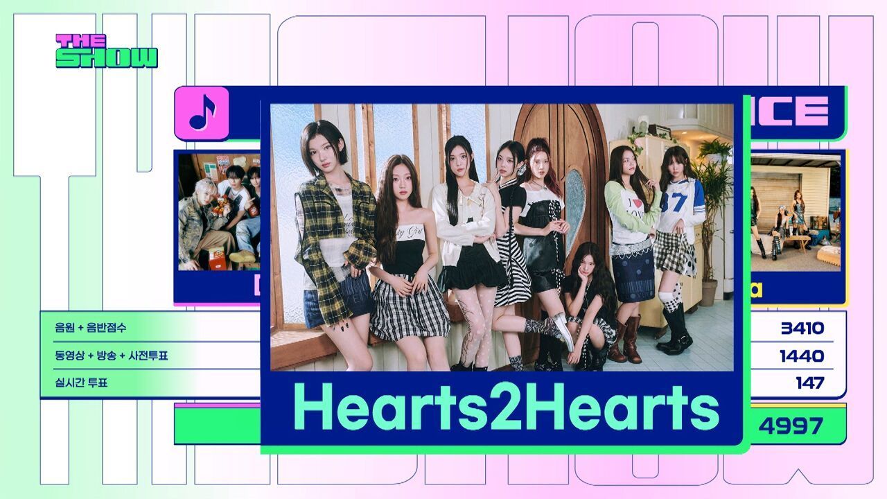Hearts2Hearts - THE SHOW CHOICE! [THE SHOW 251028] 썸네일