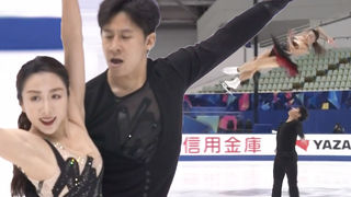 원징 수이-청 한 페어 쇼트 1위 무대, 더욱 성장한 모습 [그랑프리 4차 페어 쇼트]