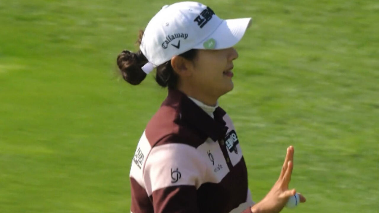 “선두와 한 타 차!” 순위를 끌어올리는 이지현3 [대보 하우스디 FR]