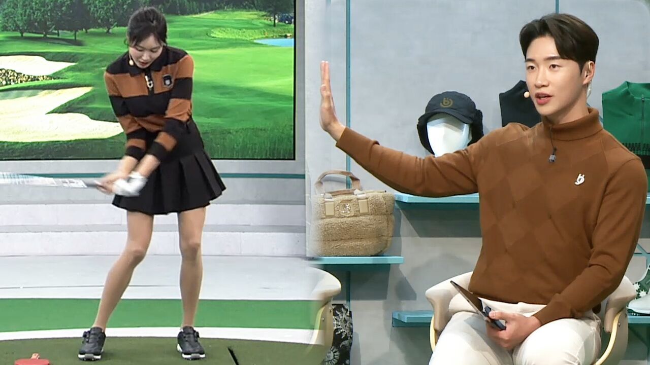 [장원주 레슨] 오른손으로 바닥을 닦는다는 느낌으로 임팩트 구간 연습하기 썸네일