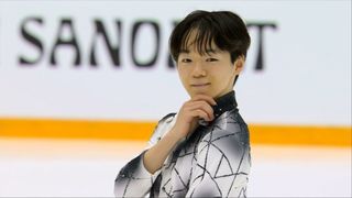 점프에서 아쉬운 모습 보여준 일본 챔피언 가키야마 유마 [그랑프리 6차 남자 쇼트]