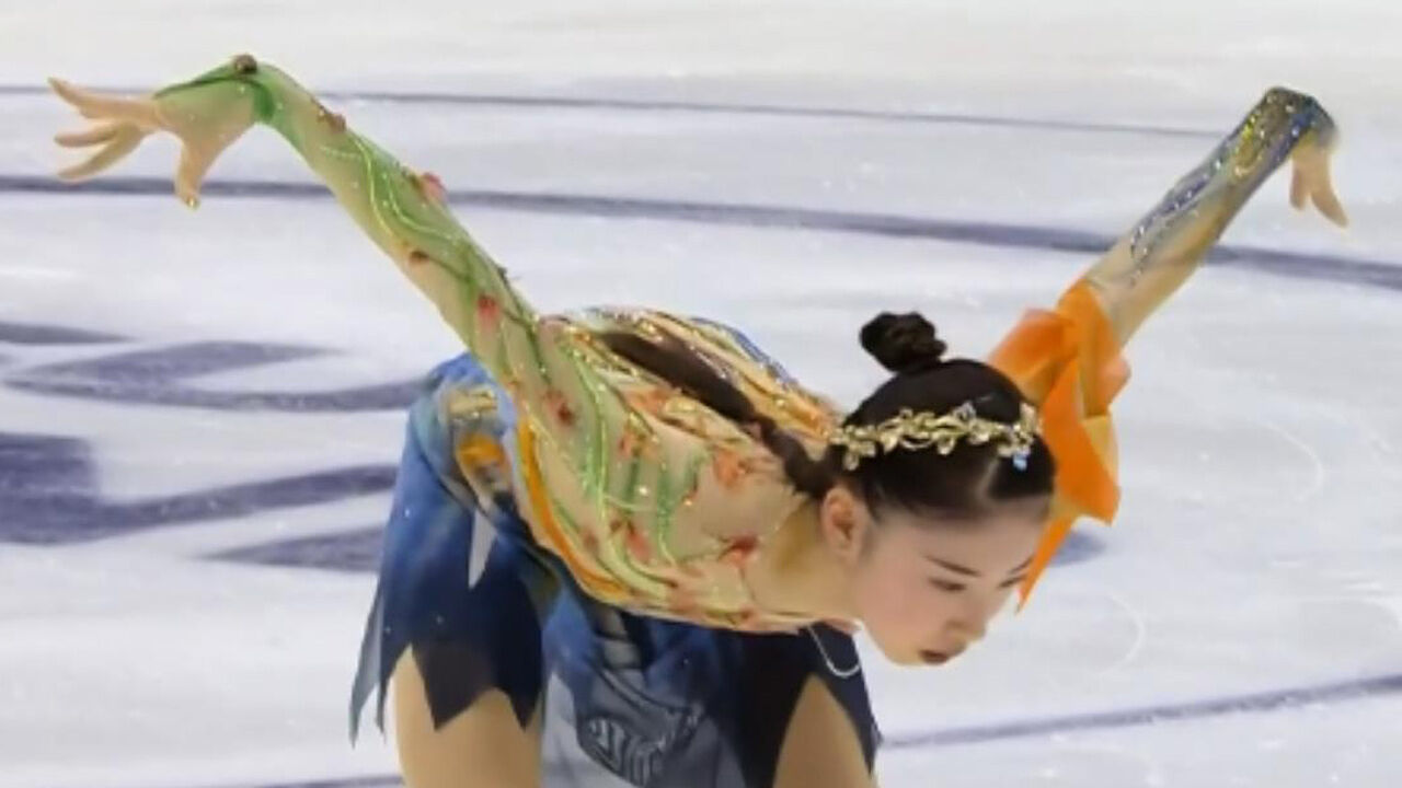 'Adiemus Songs' 스미쇼시 리온의 신비로운 연기 [그랑프리 6차 여자 프리] 썸네일