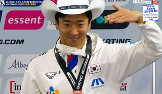 김준호 동메달, 이틀 연속 포디움! [월드컵 2차 남자 500m(2)]