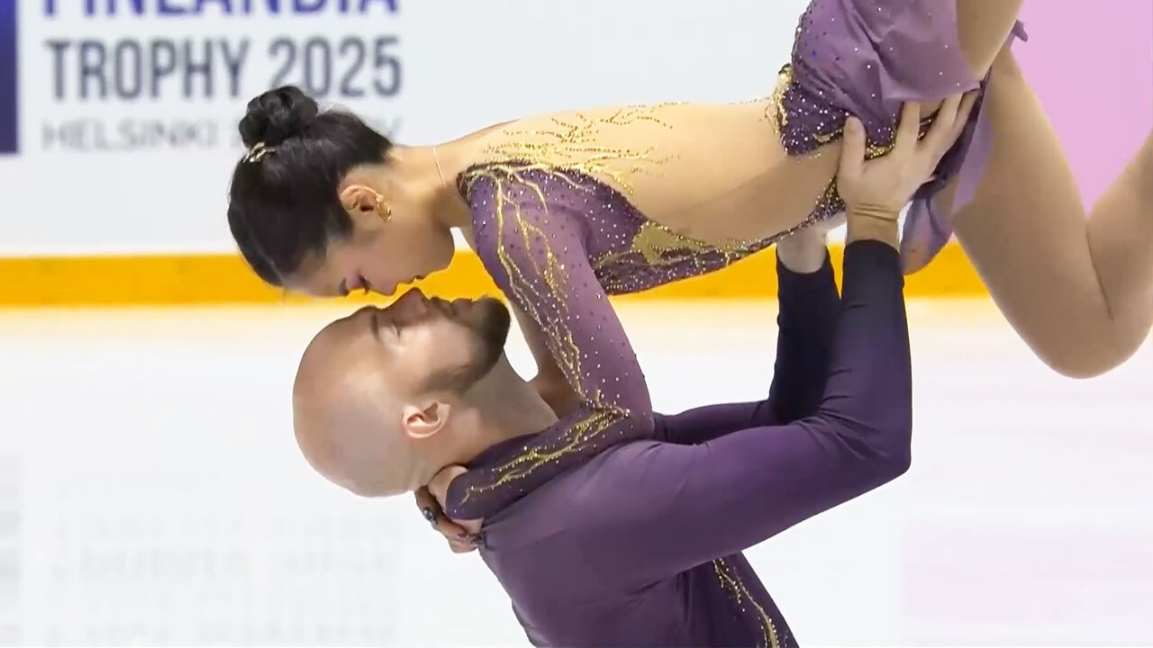 특별한 준비 동작, 엘리 감-대니 오셰어 2위 무대 [그랑프리 6차 페어 쇼트] 썸네일