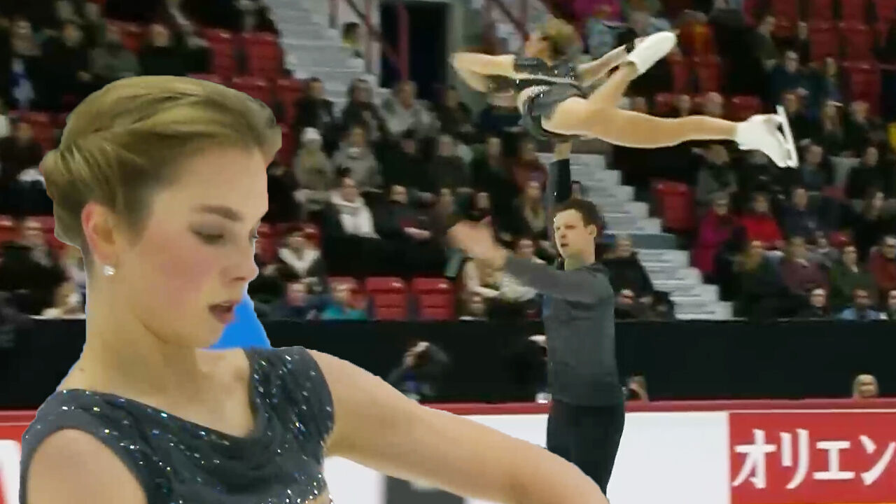 부드러운 강약 조절! 알리사 예피모바-미샤 미트로파노프 연기 [그랑프리 6차 페어 쇼트] 썸네일