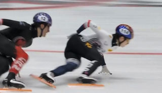 결승전, 메달을 목표로! 초반 좋은 흐름을 보였던 신동민 [월드투어 4차 남자 1500m 결승]