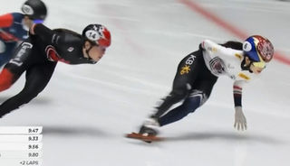 전략적인 플레이! 인코스를 파고드는 김길리 [월드투어 4차 여자 1000m 준준결승]