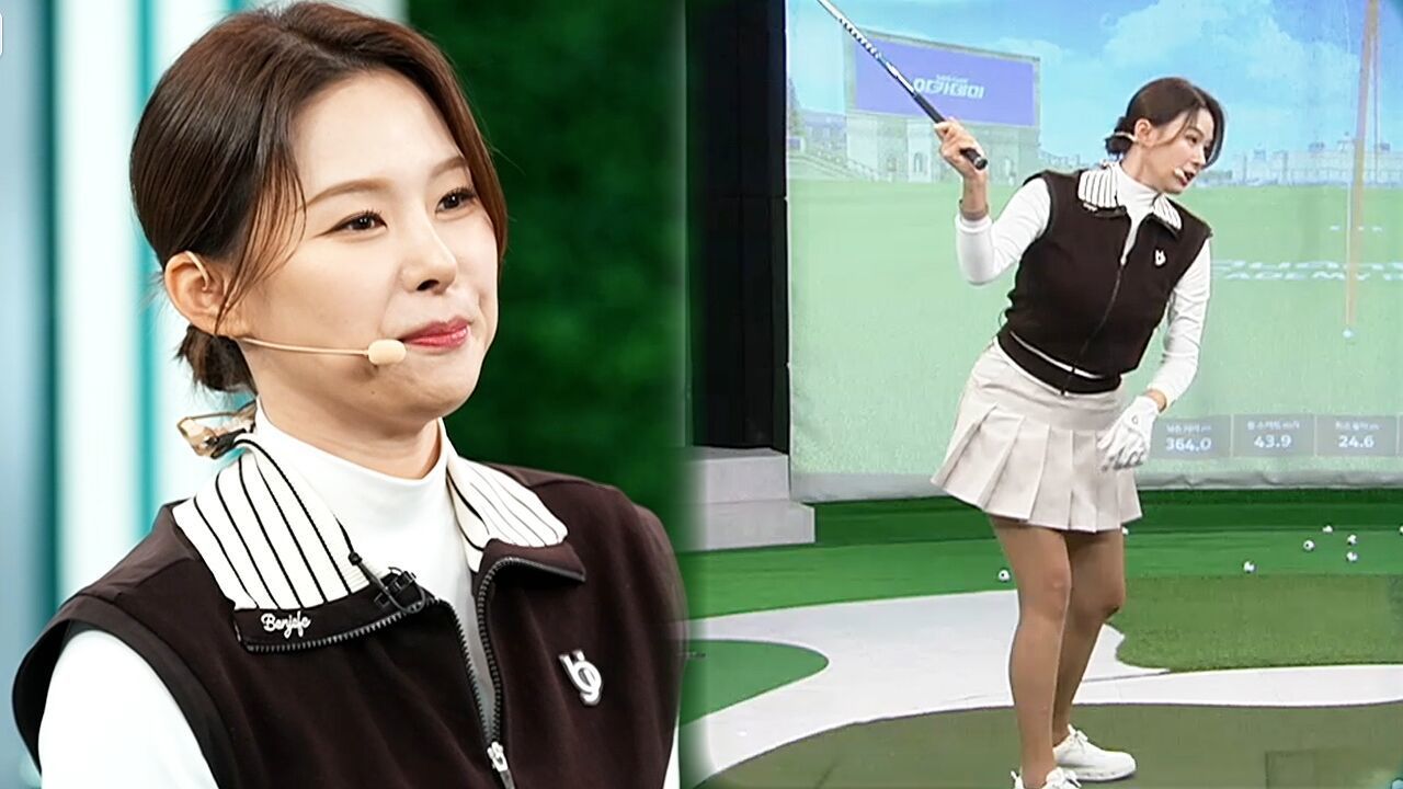[전지선 레슨] 오른 어깨가 뒤로 빠져 어깨와 귀의 사이를 멀게 유지하는 백스윙 썸네일