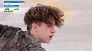 실망감을 감출 수 없는 표정, 미하일 샤이도로프의 연기 [그랑프리 파이널 남자 쇼트]